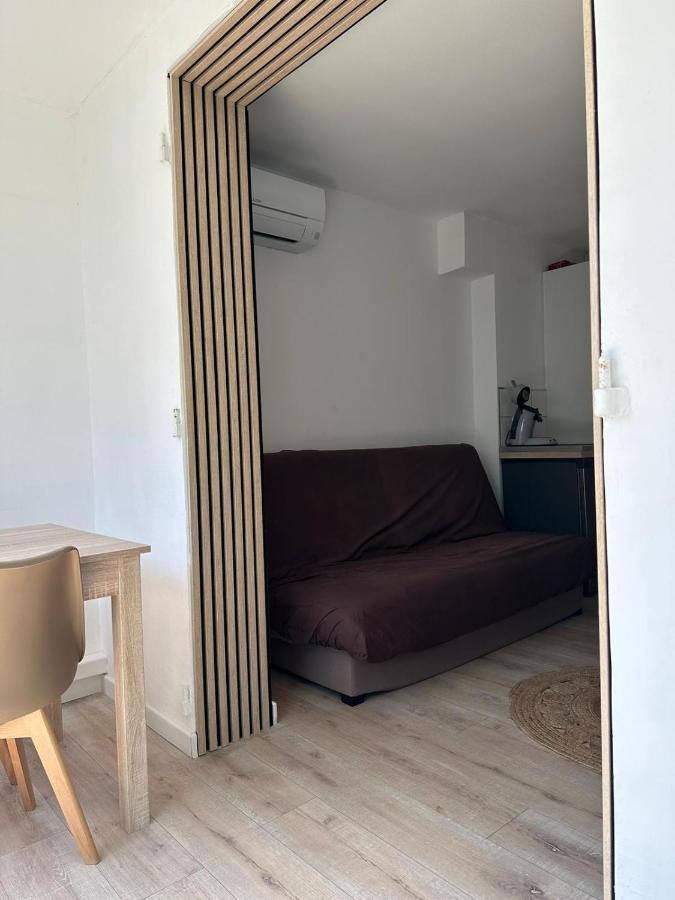 Charmant Studio Neuf 150M Plage Sur Avenue Principale Climatise Et Parking Cavalaire-sur-Mer Exterior foto